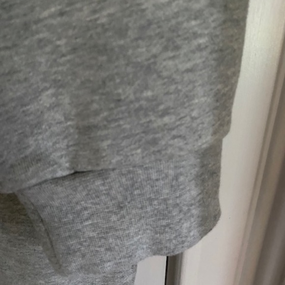 Kate Spade "SATURDAY"  Heather Gray Sweatshirt Dress SZ Extra LG~Retro~Vintage - Picture 3 of 4